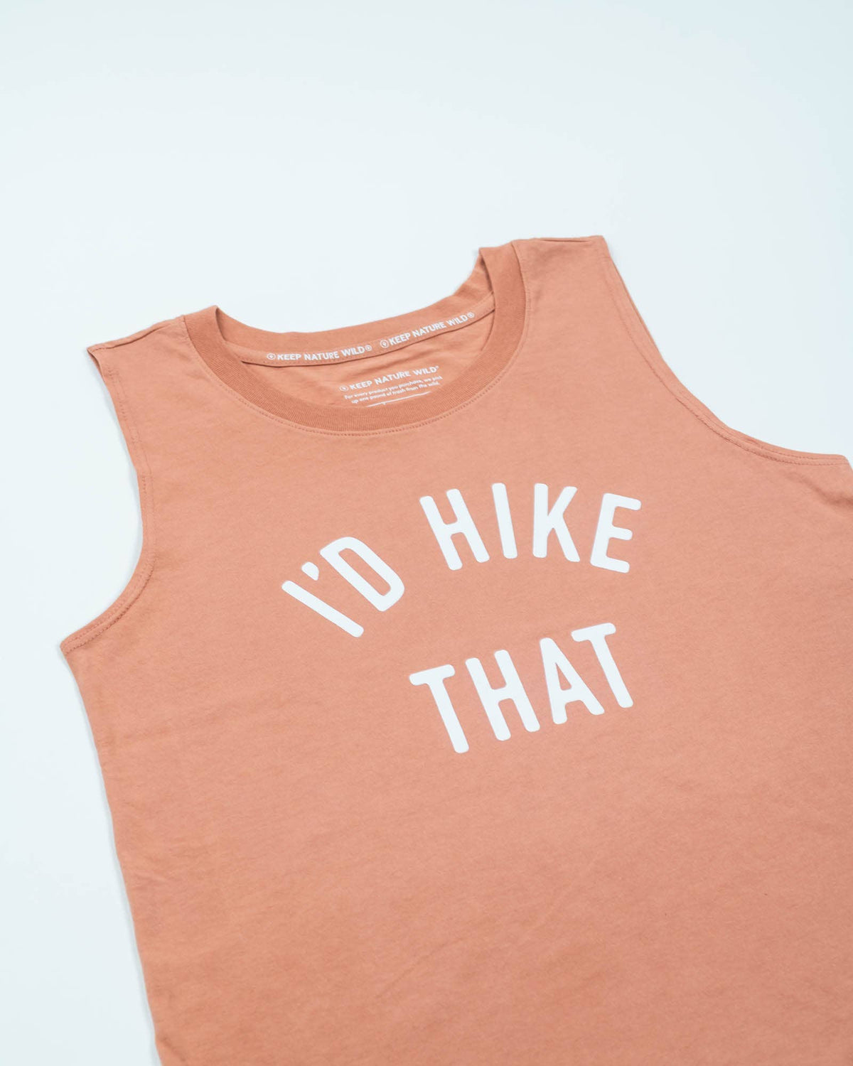 I'd Hike That Women's Tank - Canyon Rose