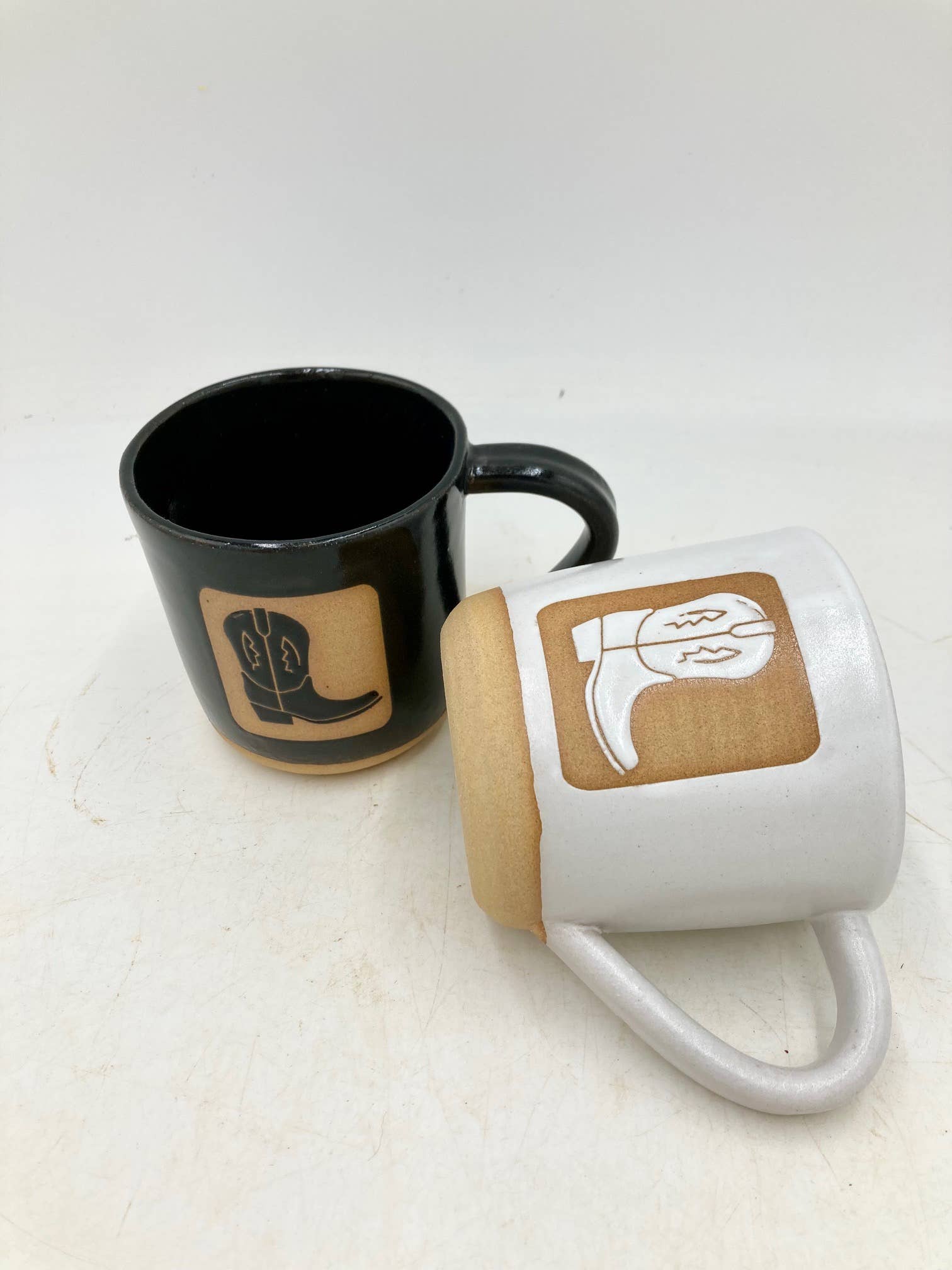 Western Boot Slip Cast Mug