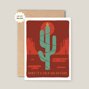 It's Cold-Ish Outside | Desert Holiday Card