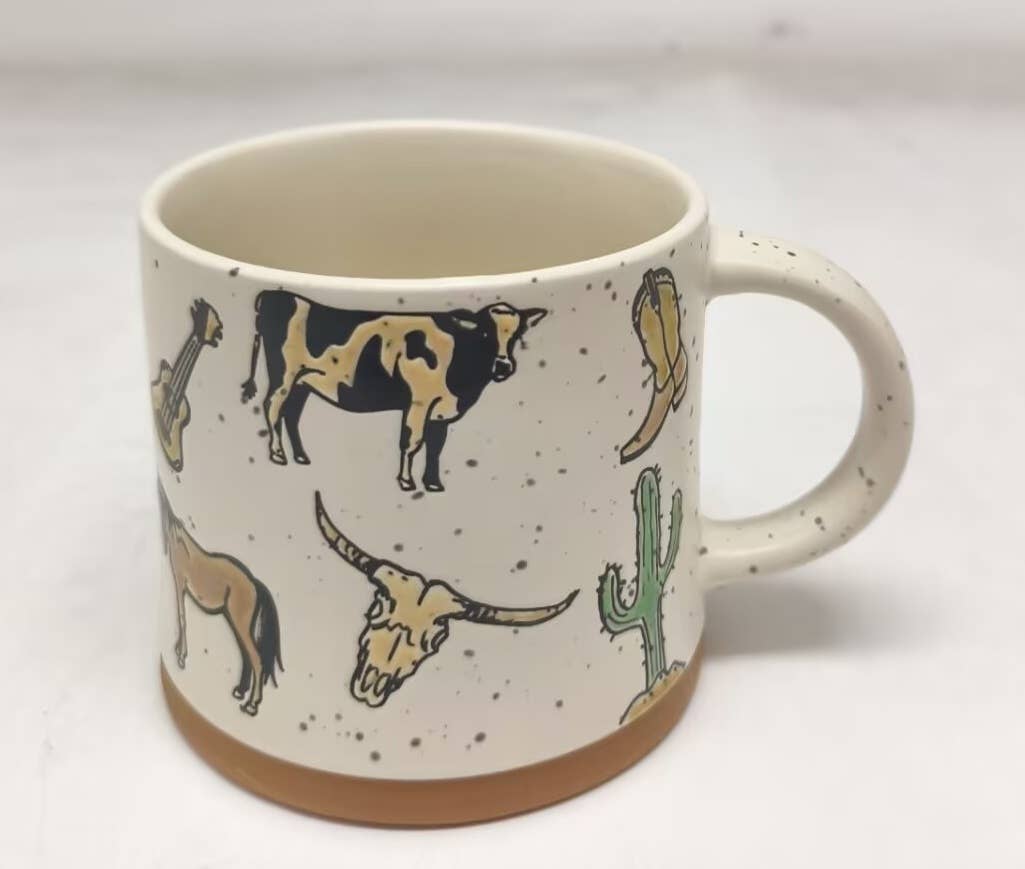 Western Icon 17oz Ceramic Mug