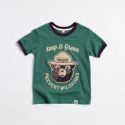 Keep It Green Kids' Ringer Tee