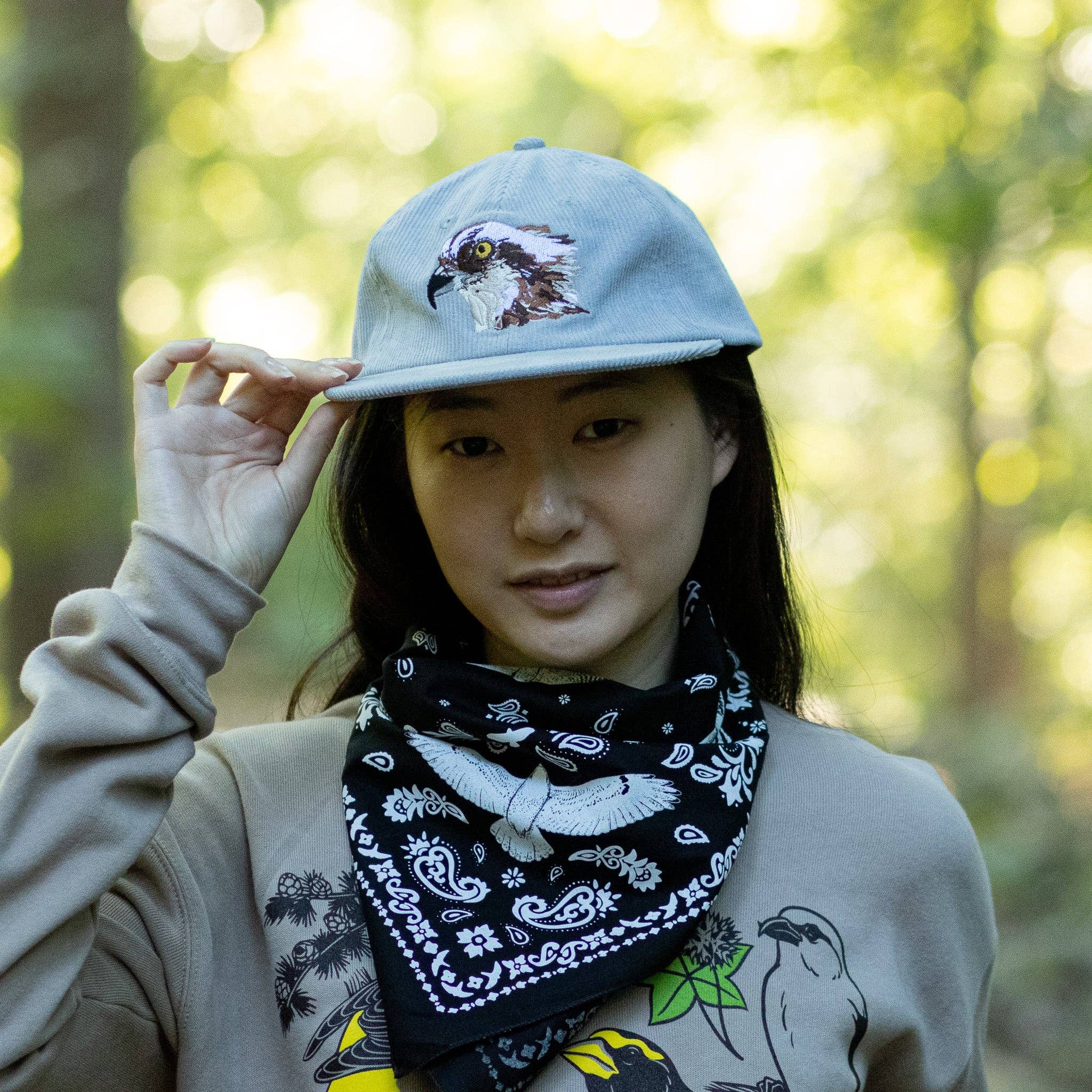 Hawks In Flight Bandana