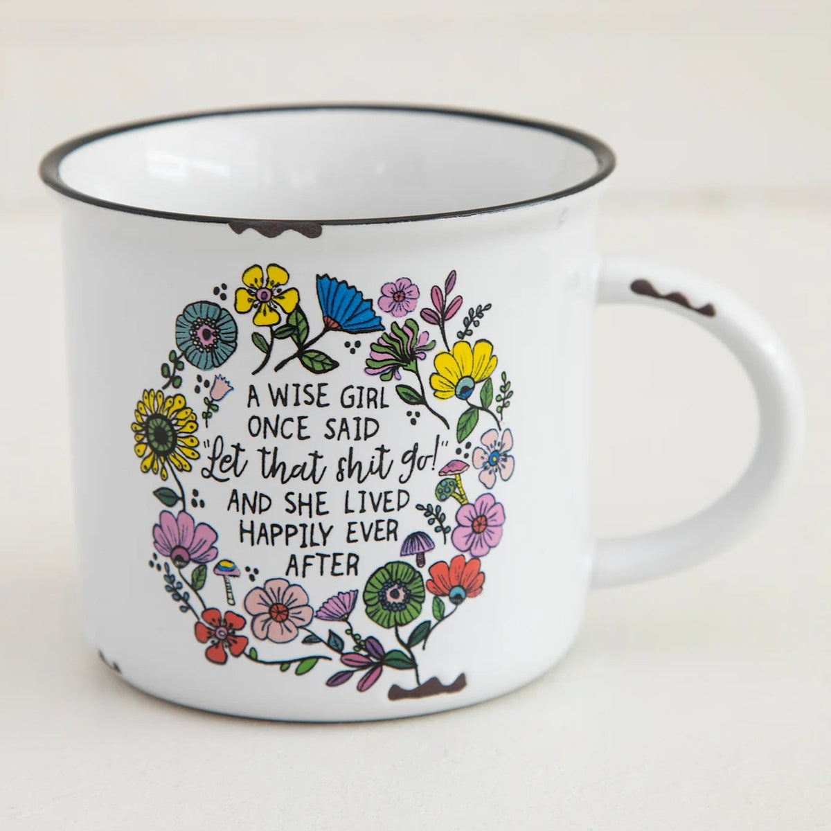 Classic Camp Coffee Mug - Wise Girl