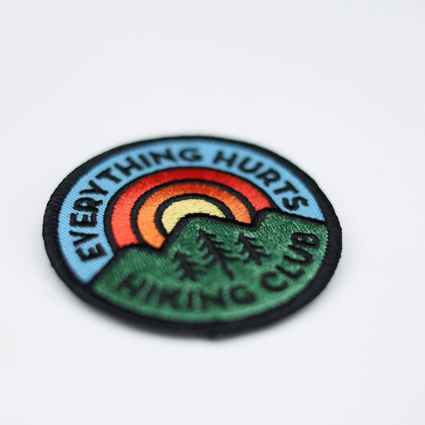 Everything Hurts Hiking Club Patch