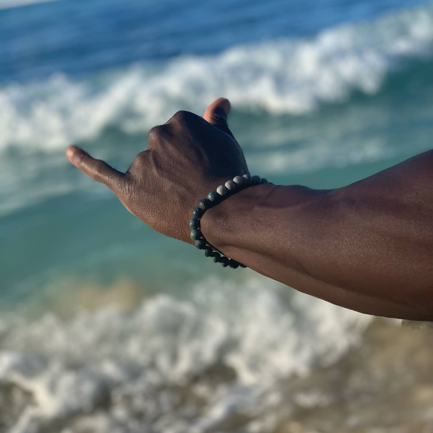 You Da Man! / Kambaba Jasper Aromatherapy Bracelet