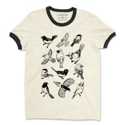 Bird Season Ringer Tee