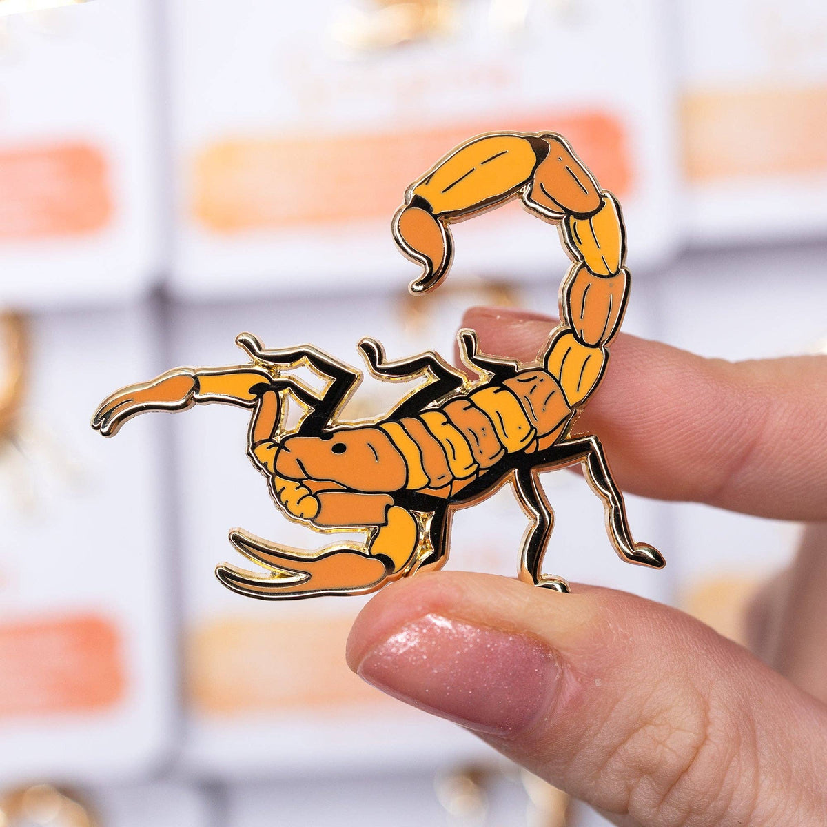 Scorpion Enamel Pin