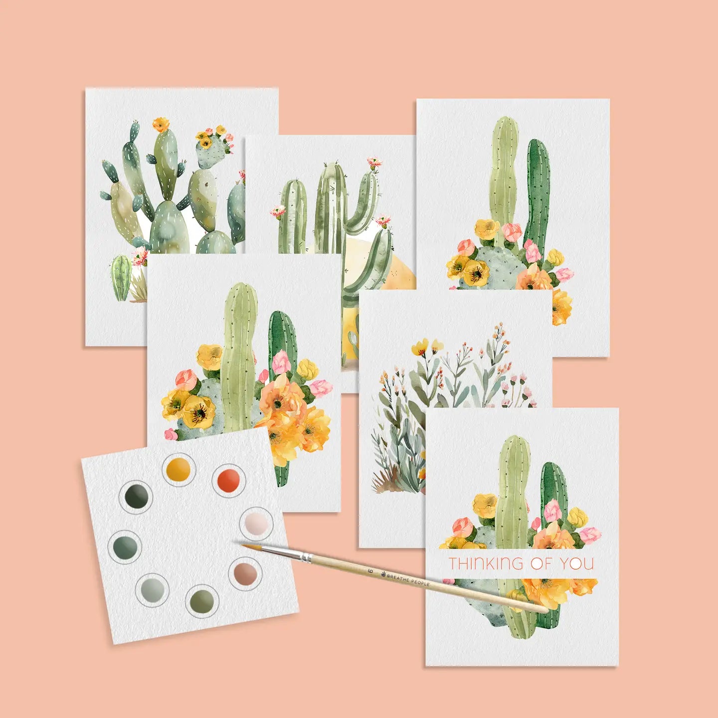 Desert Blooms All-In-One Watercolor