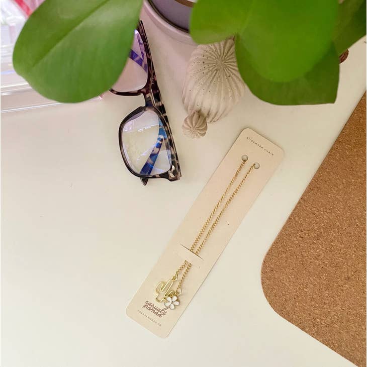 Saguaro Cactus Chain Bookmark