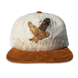 Short-Eared Owl Flat Brim Hat