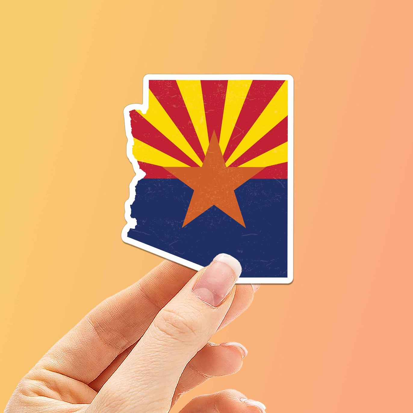 Arizona Flag Sticker