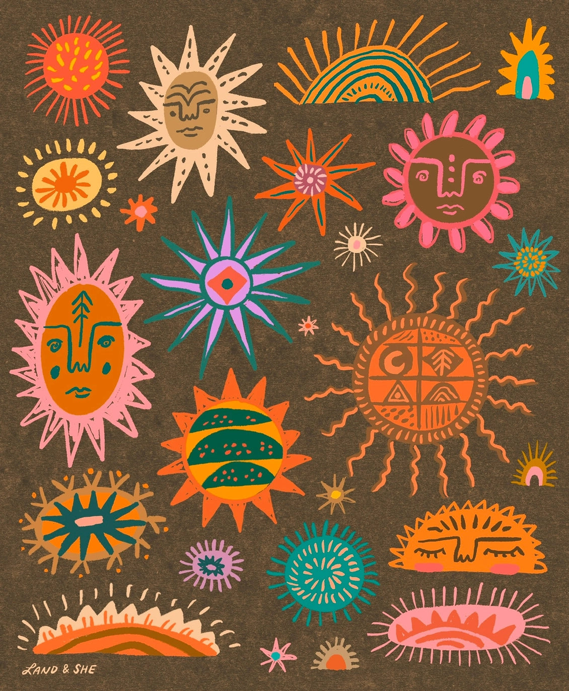 Solstice Suns Print 8x10