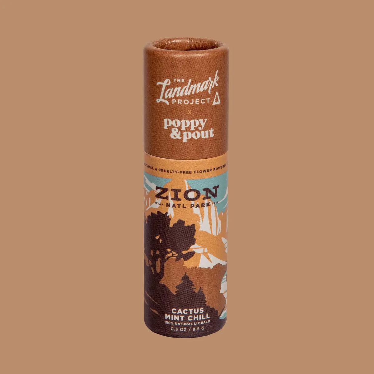 Zion Cactus Mint Chill Lip Balm