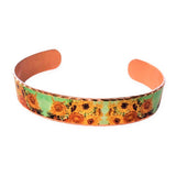 Van Gogh Sunflowers Copper Bracelet