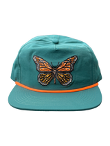 Monarch Butterfly Flat Brim Hat