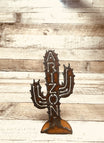 Saguaro Cactus with Arizona Metal Cut Out Standee