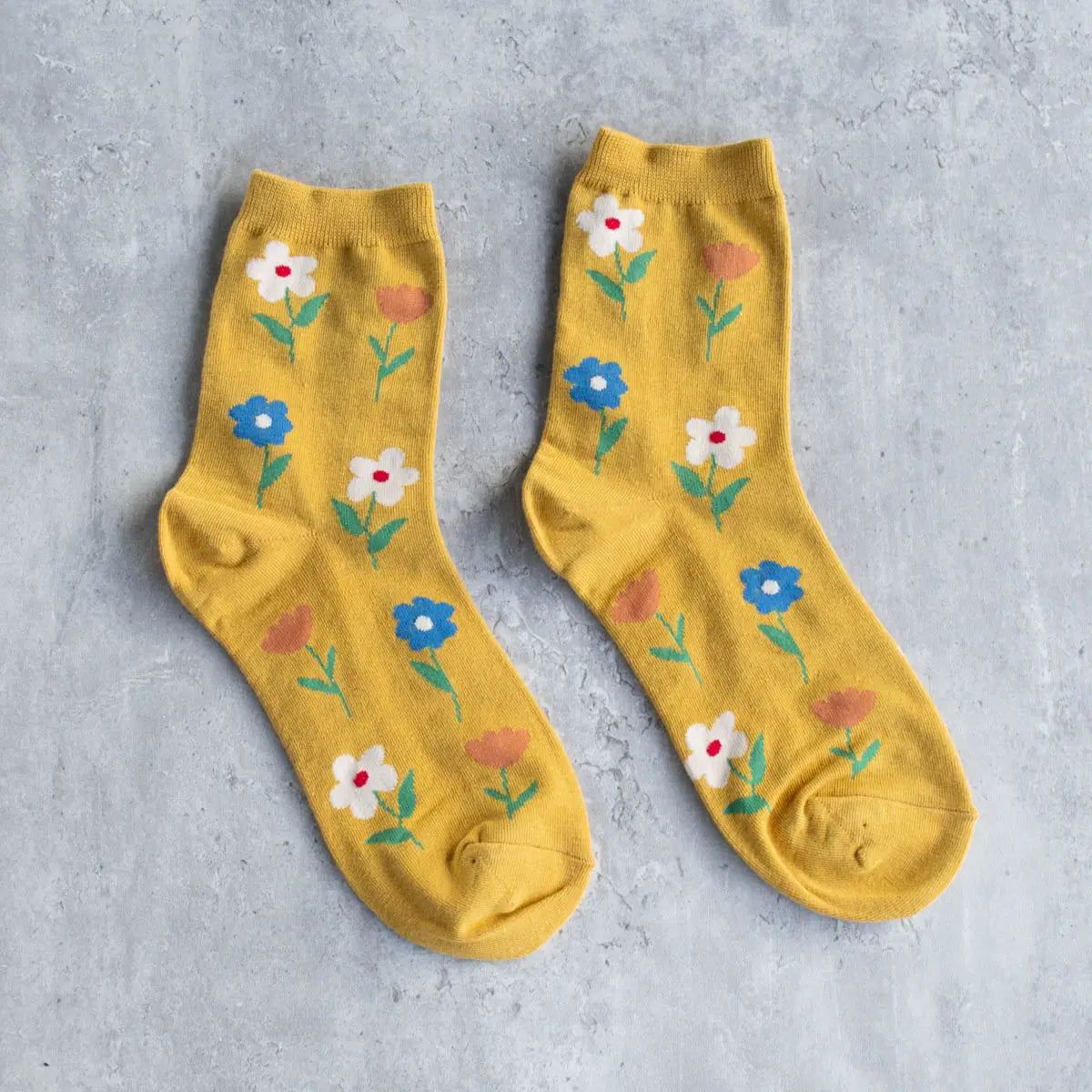 Favorite Flower Socks
