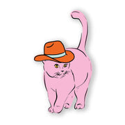 Cowboy Cat Sticker