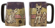 Coyote Square Stoneware Mug