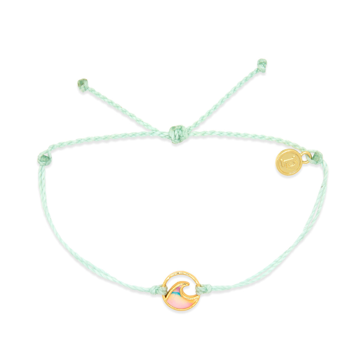 Pastel Ombre Wave Charm Bracelet