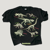 Electric Dinos Cotton Youth T-shirt