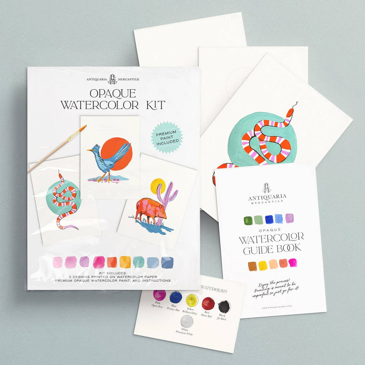 Watercolor Kit - Southwest Animals