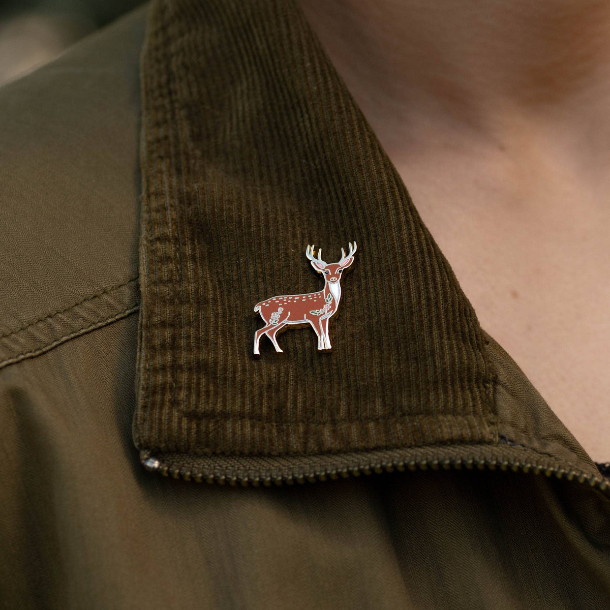 Woodland Deer Pin