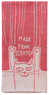 Made From Scratch Cat Dish Towel