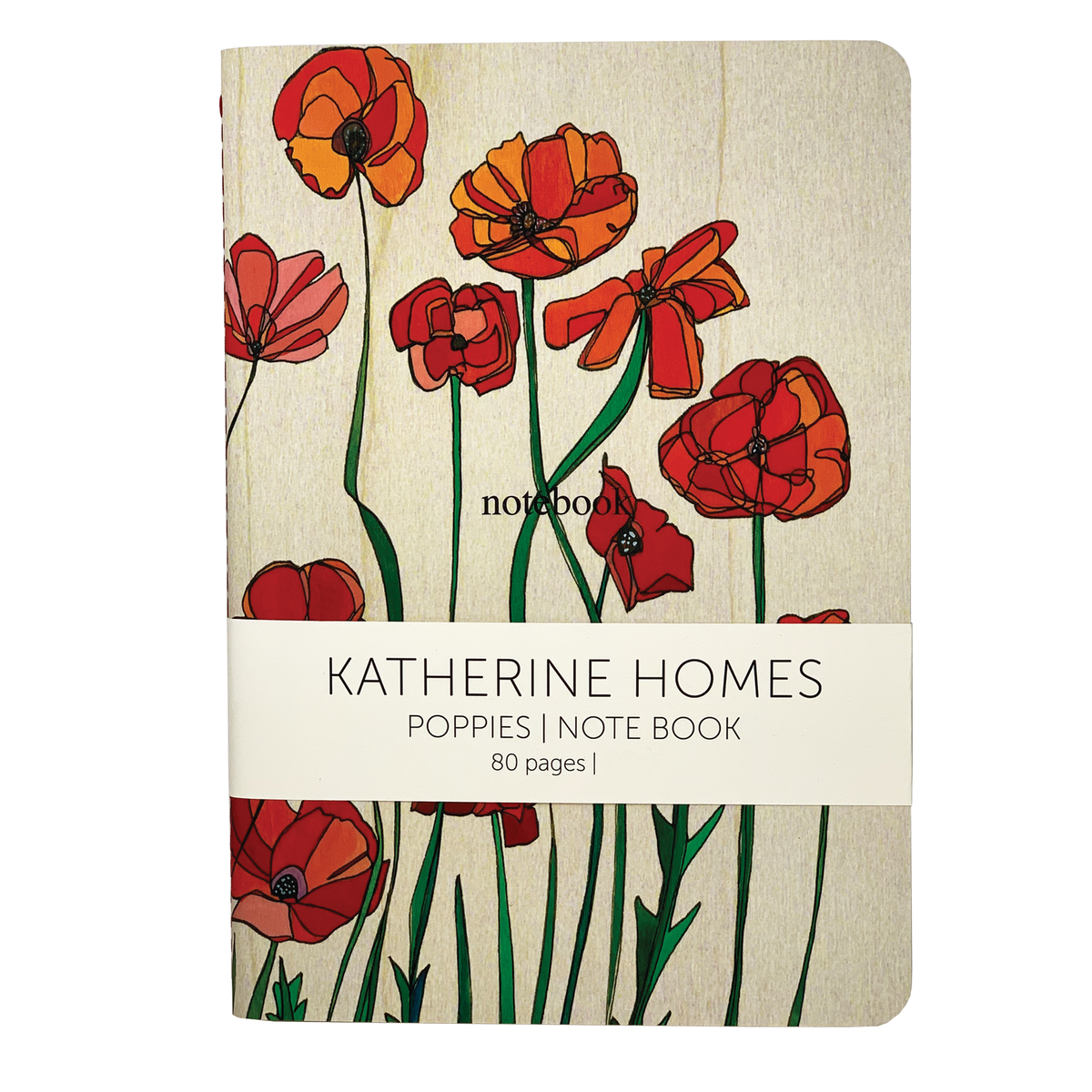 Poppies Notebook