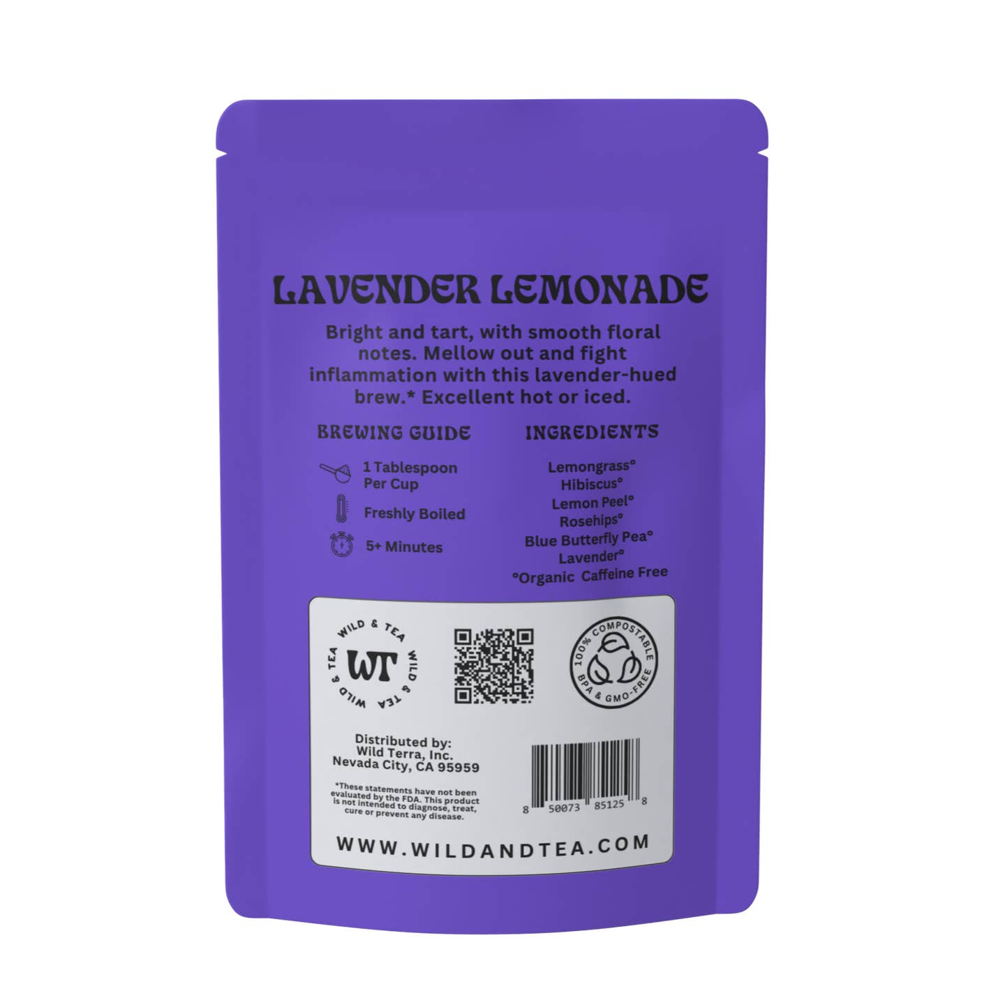 Lavender Lemonade Herbal Tea