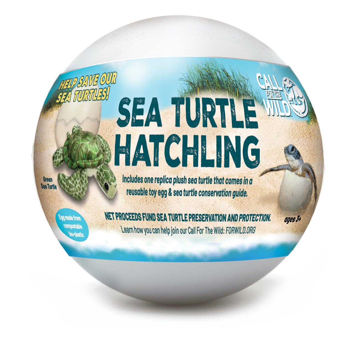 Wildlife Rescue - Hatching Sea Turtle Plush