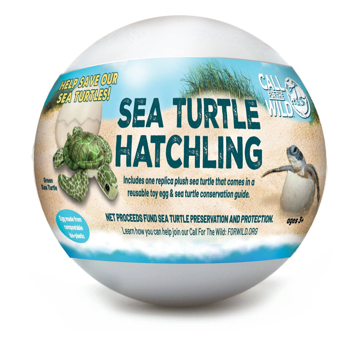Wildlife Rescue - Hatching Sea Turtle Plush