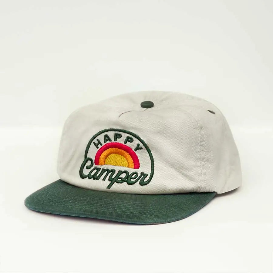 Happy Camper Kids Snapback Hat