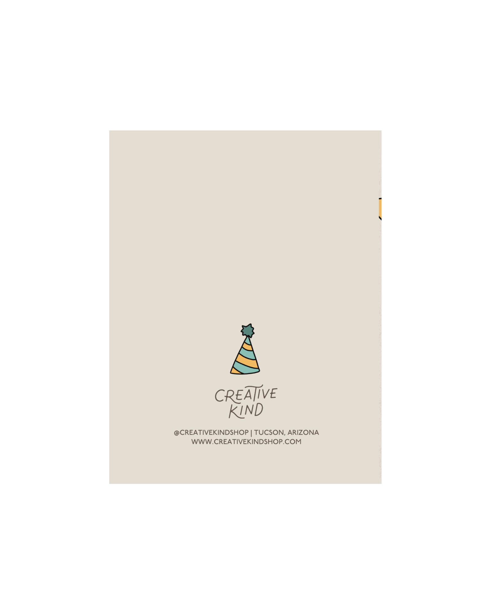Caution Rattlesnake Birthday Card