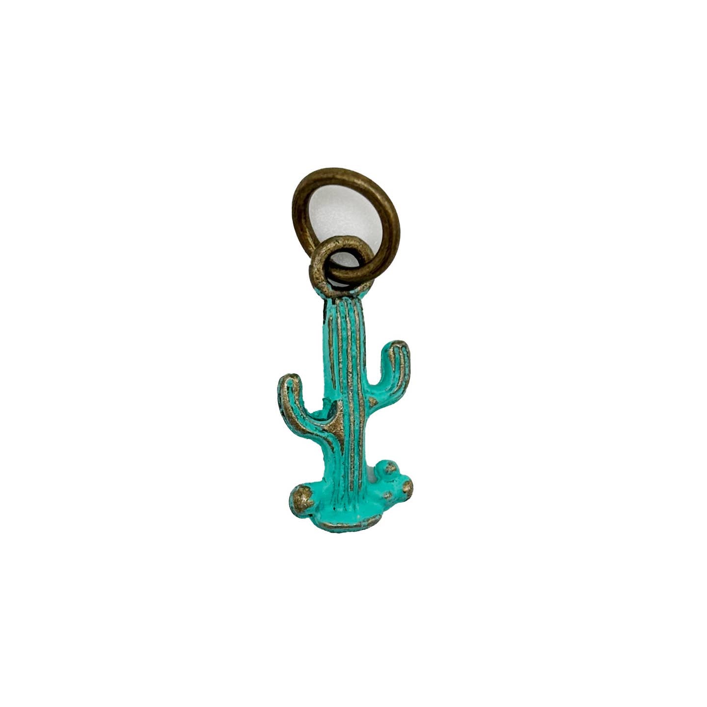 Saguaro Cactus Charm Necklace