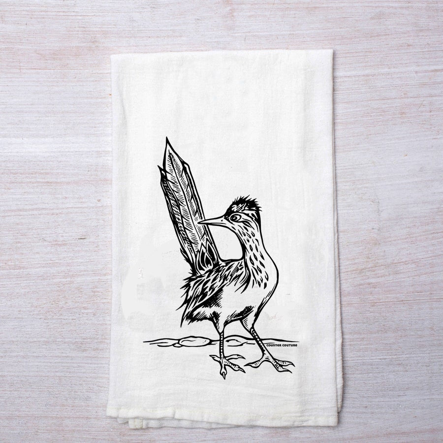 Roadrunner Tea Towel