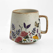 Blooming Butterfly Stoneware Mug
