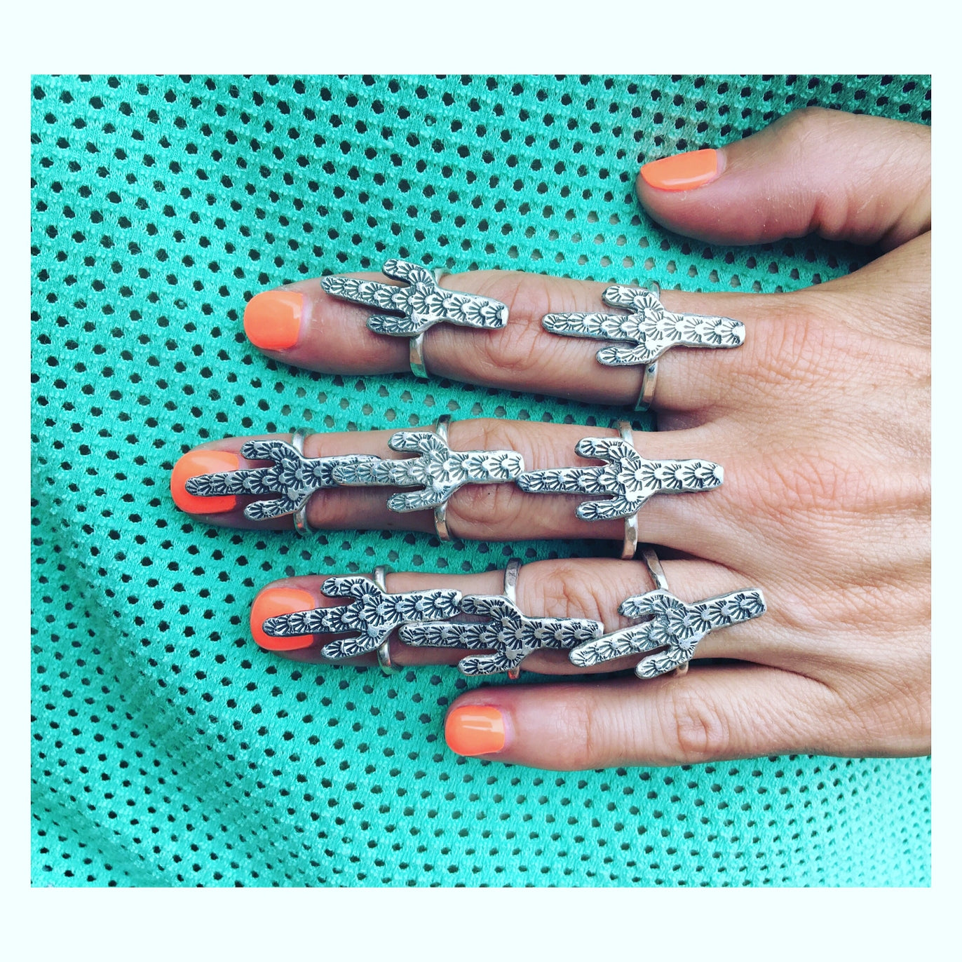 Saguaro Cactus Ring