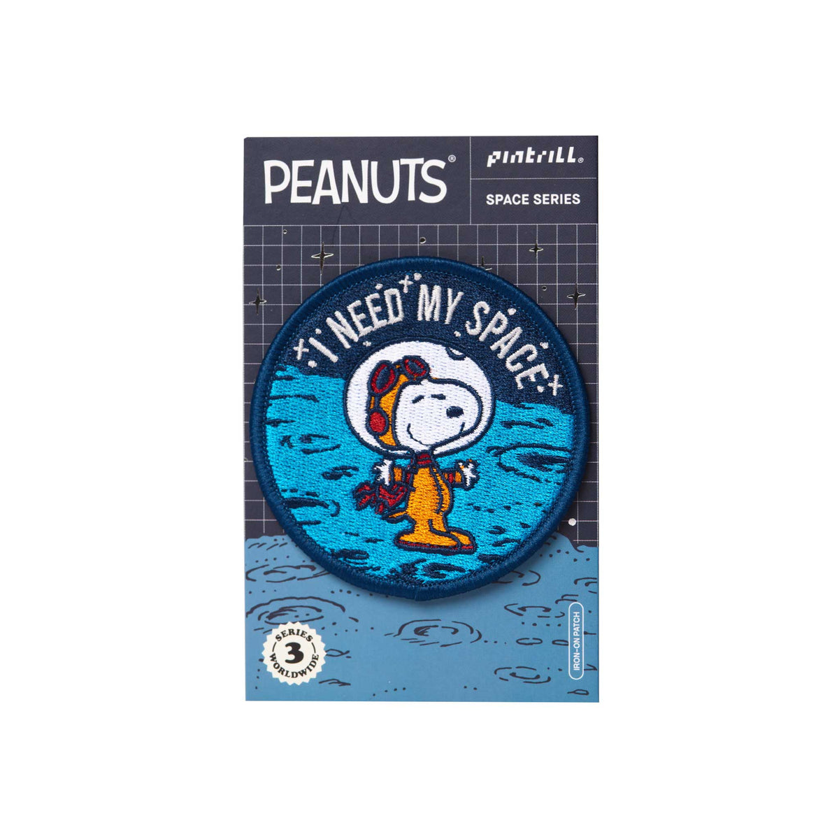 Snoopy I Need My Space Patch