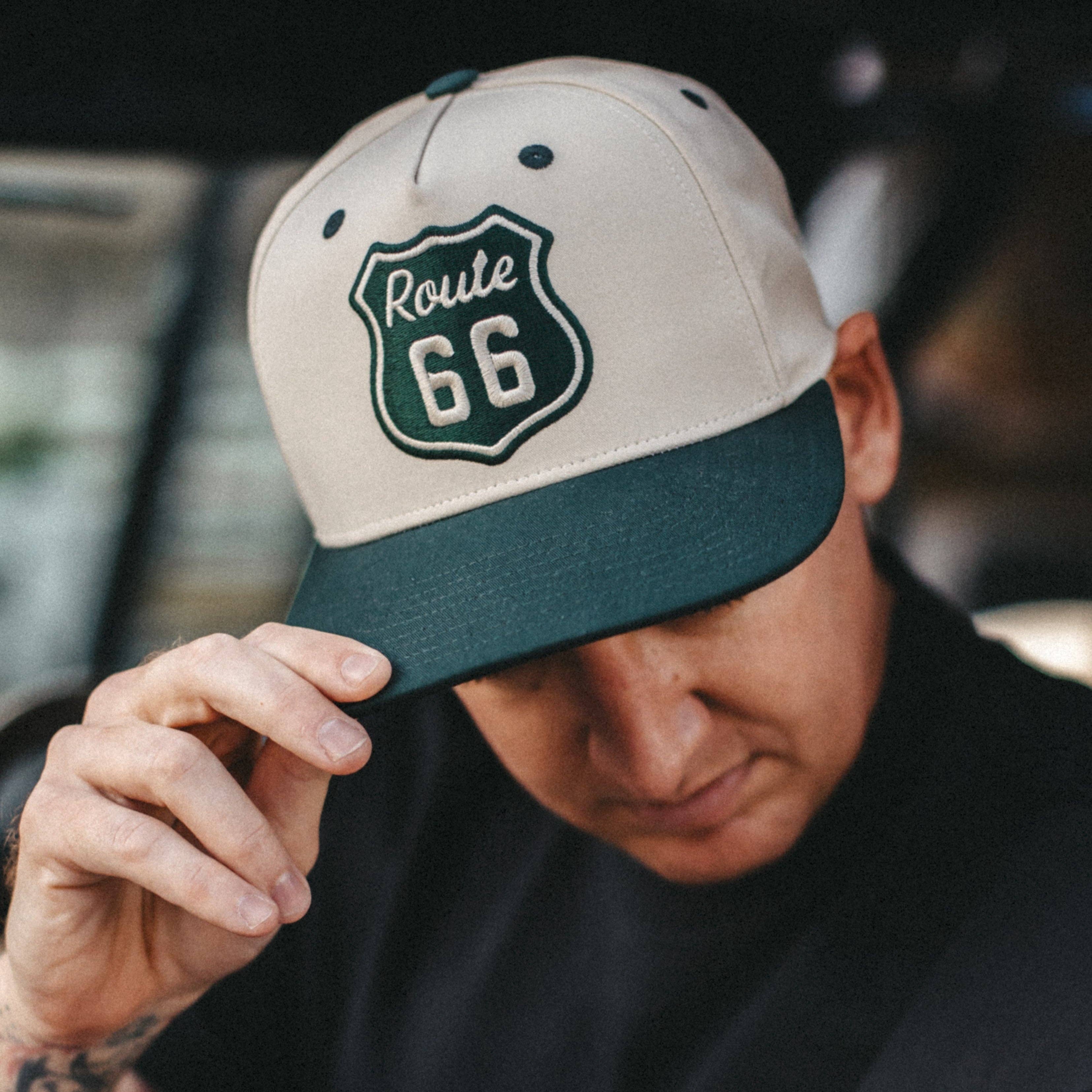 Route 66 - Road Sign Two Tone Hat