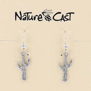 Silver Saguaro Dangle Earrings