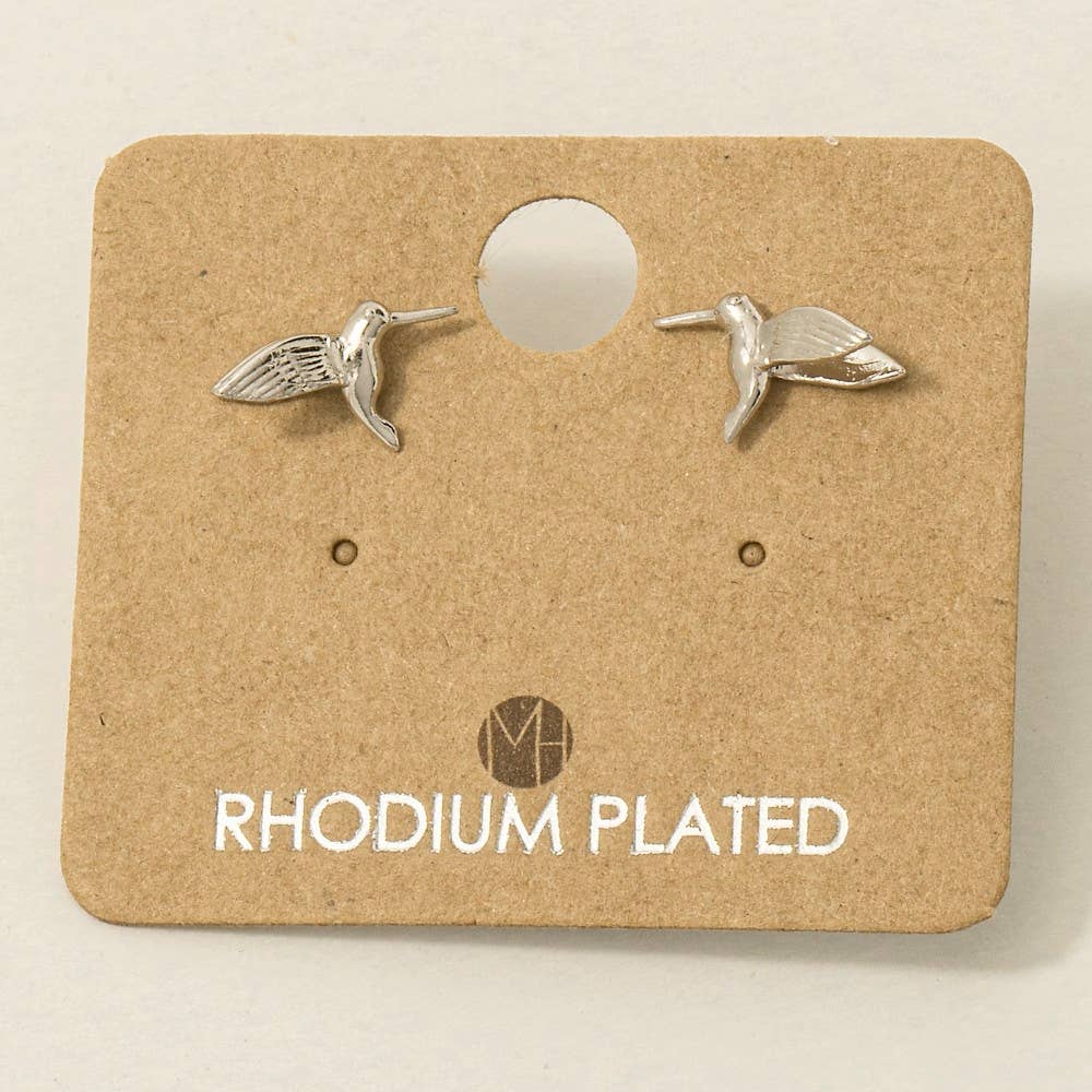 Hummingbird Stud Earrings