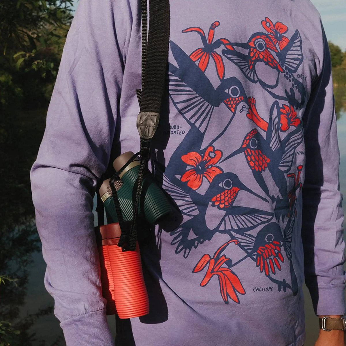 Hummingbirds Long Sleeve Tee