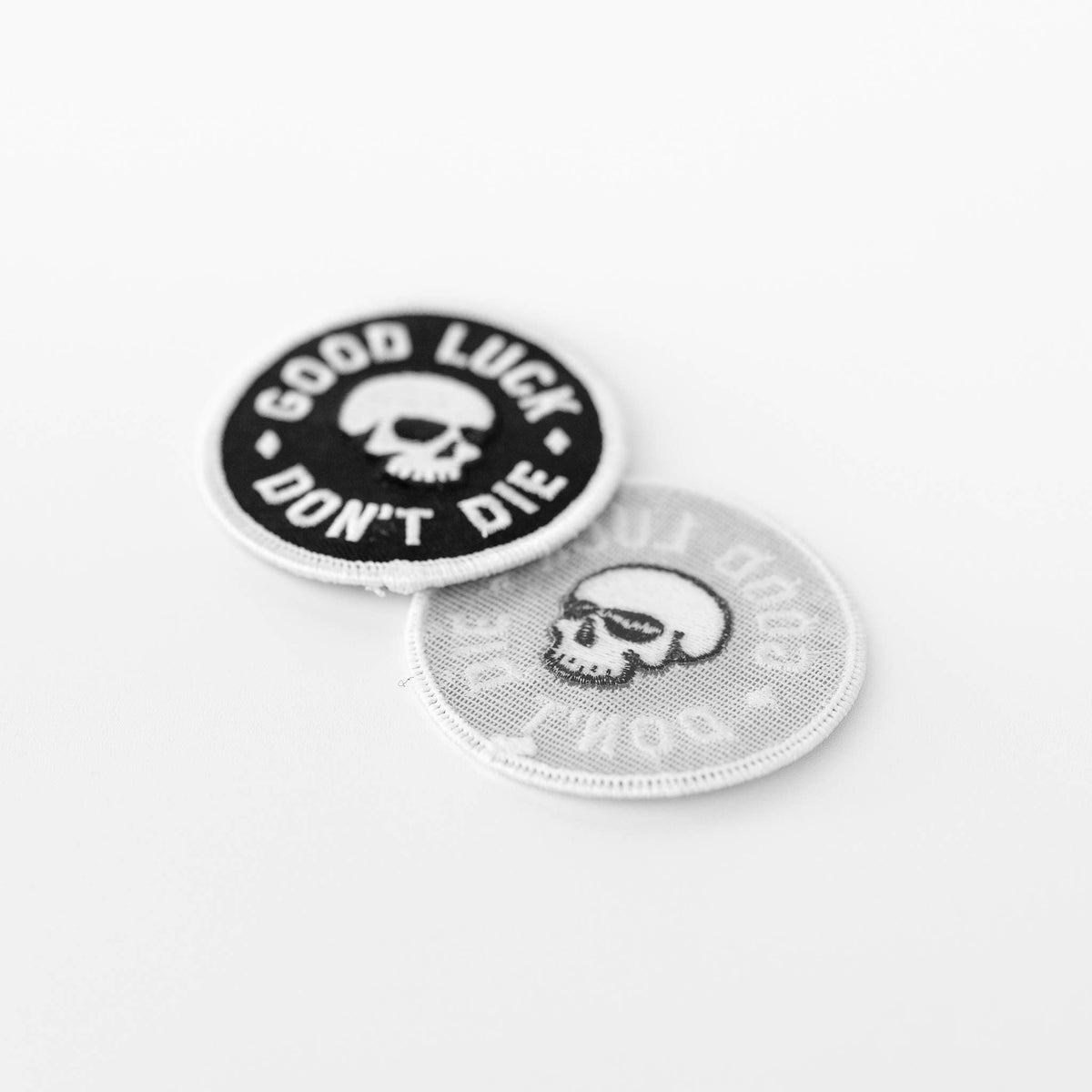 Good Luck Don't Die Iron-On Patch