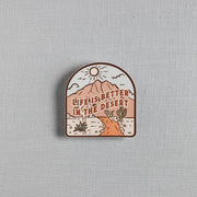 Life is Better in the Desert Sticker