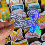 Shining Scorpion Holographic Sticker