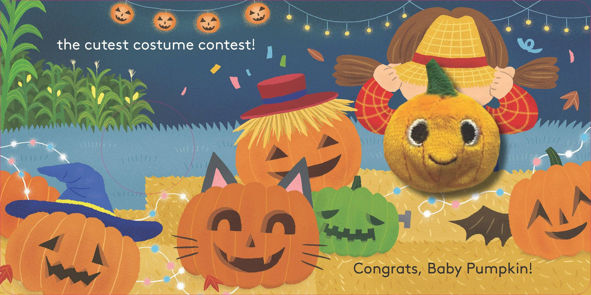 Baby Pumpkin: Finger Puppet Book
