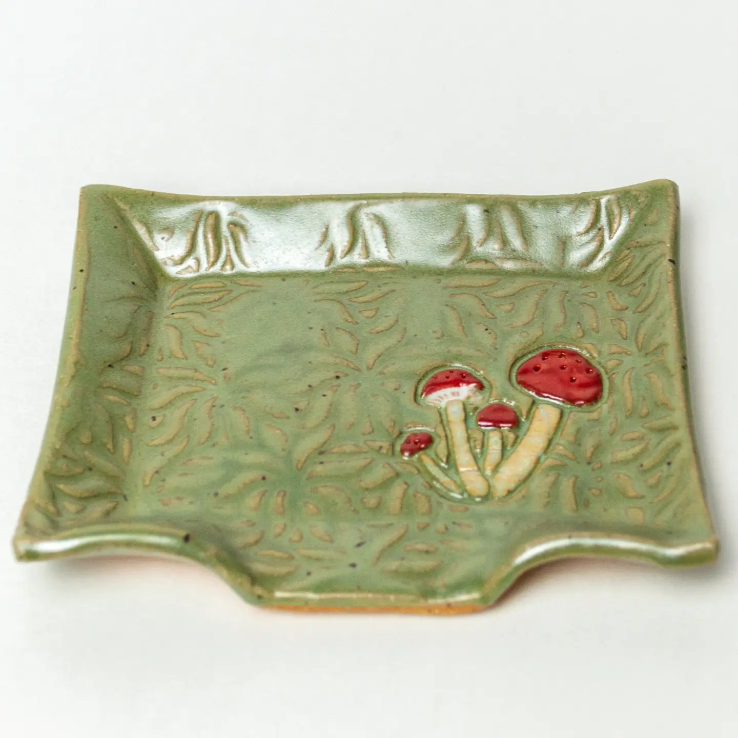 Mushroom Ceramic Soap Tray