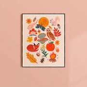 Favorite Fall Things Art Print