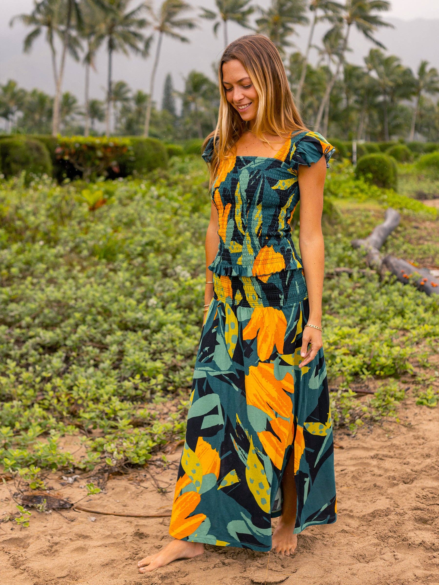 Smocked Skirt | Hanalei